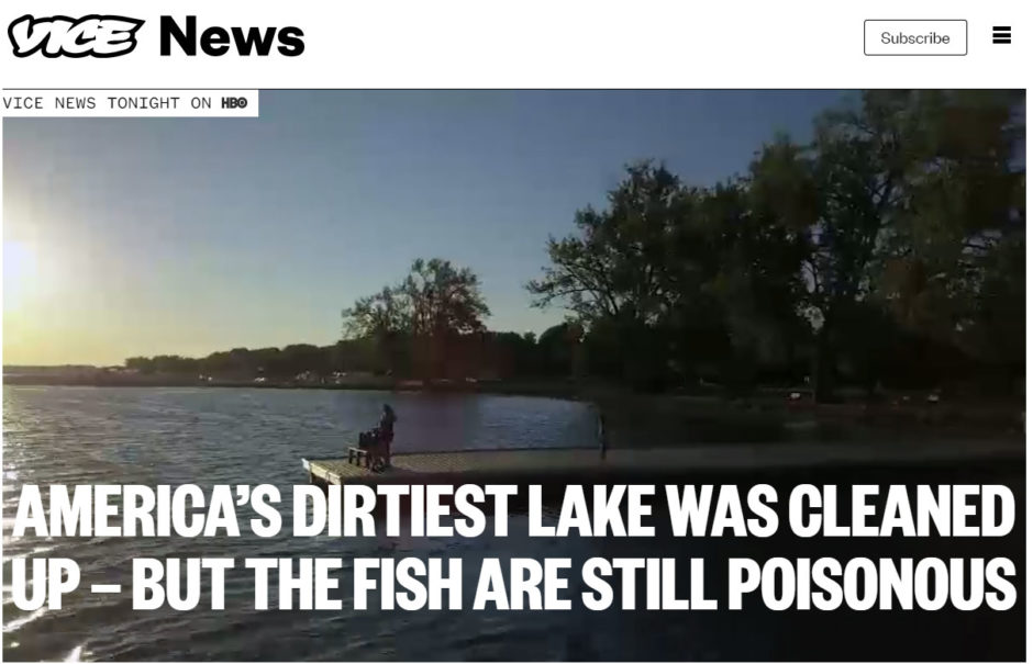 Americaâ€™s dirtiest lake was cleaned up- But the fish are still